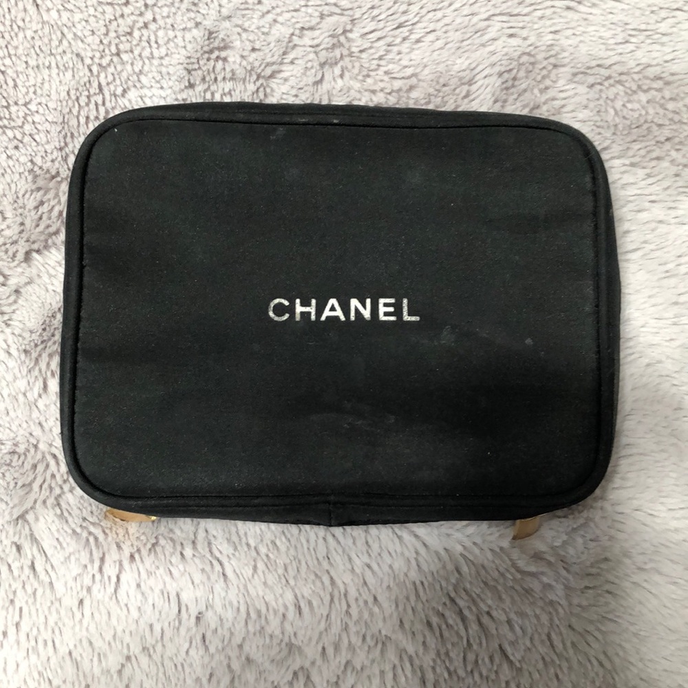 Chanel makeup bag